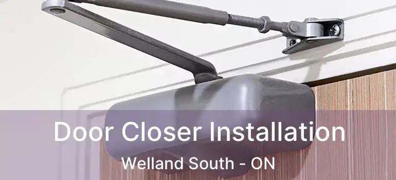 Door Closer Installation Welland South - ON